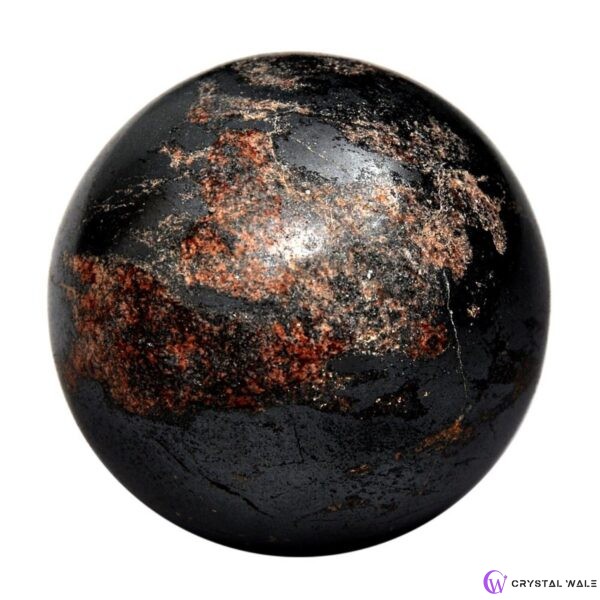 Natural Garnet Gemstone Sphere for Strength